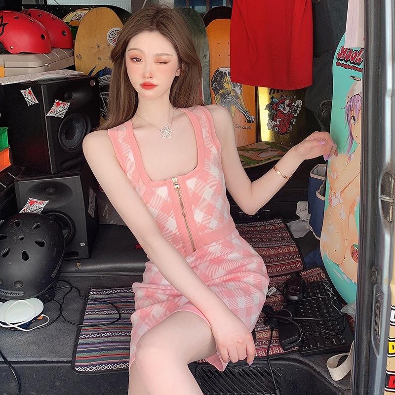 Đầm Dệt Kim Dáng Ôm Kẻ Sọc Thời Trang Xuân Hè Cho Nữ | BigBuy360 - bigbuy360.vn