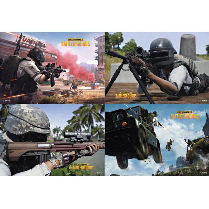 Poster Pubg A3 tranh treo album ảnh in hình anime chibi đẹp