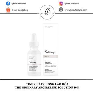 Serum chống lão hoá, làm mờ nếp nhăn, sáng da The Ordinary Argireline Solution 10%