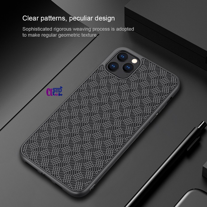 ỐP LƯNG IPHONE 11 PRO MAX NILLKIN SYNTHETIC FIBER PLAID CHÍNH HÃNG [new saleoff]