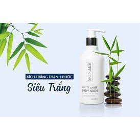 Sữa Tắm Kích Trắng Than Hoạt Tính Skin AEC 250ML