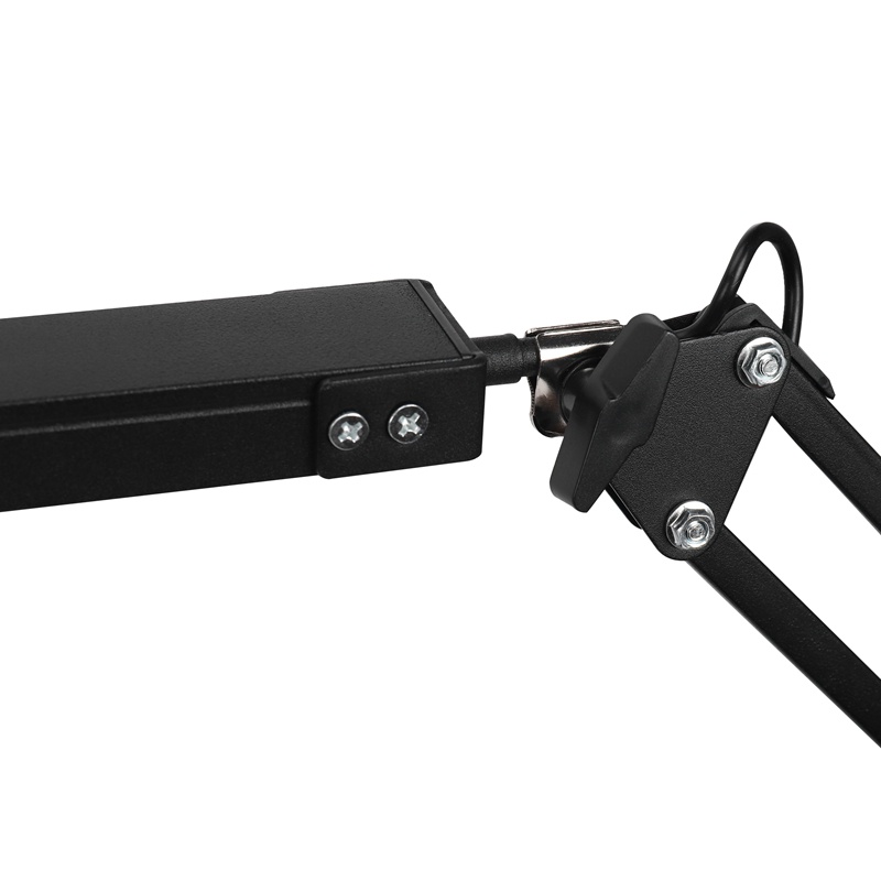 Đèn LED Để Bàn Có Kẹp Có Thể Điều Chỉnh Được Màu Đen Dành Cho Học Sinh / Đọc Sách / Văn Phòng / Làm Việc