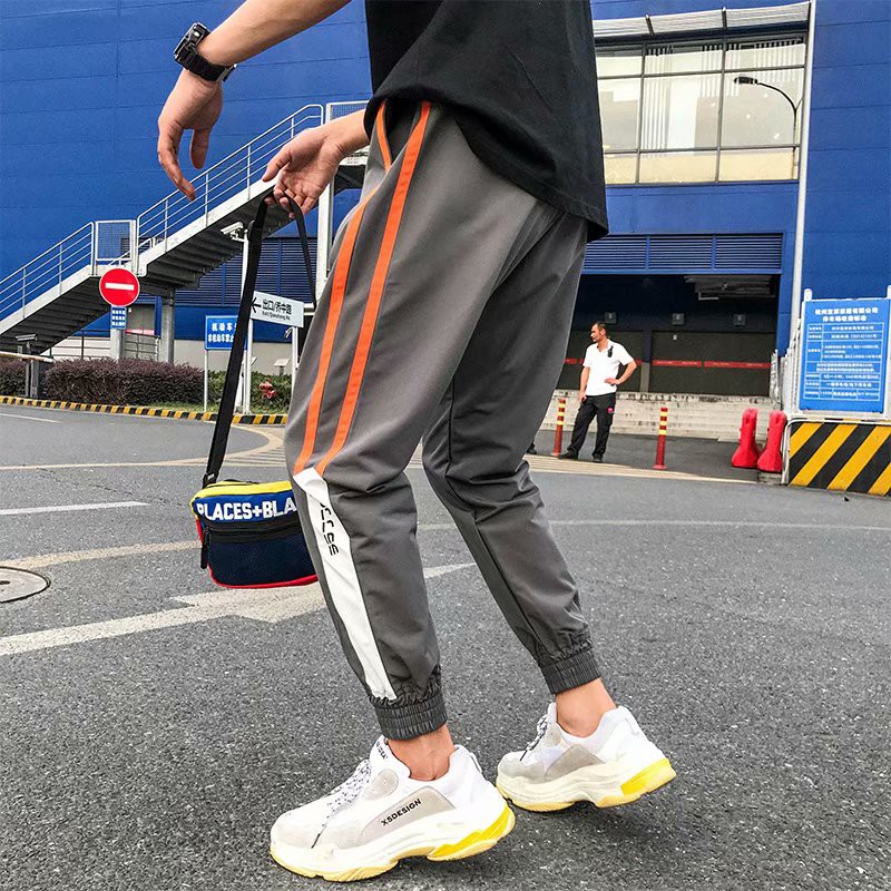 Men's fashion striped wide leg pants | BigBuy360 - bigbuy360.vn