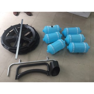 Máy xạ lúa 6 trống