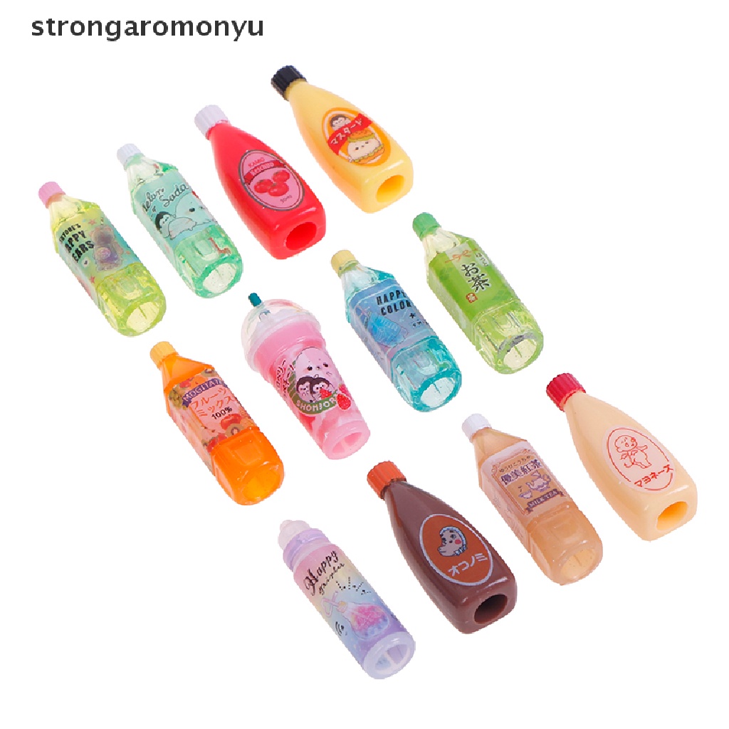 Set 3 Chai Nước Sốt / Sô Cô La Tỉ Lệ 1: 12 Dùng Trang Trí Nhà Búp Bê