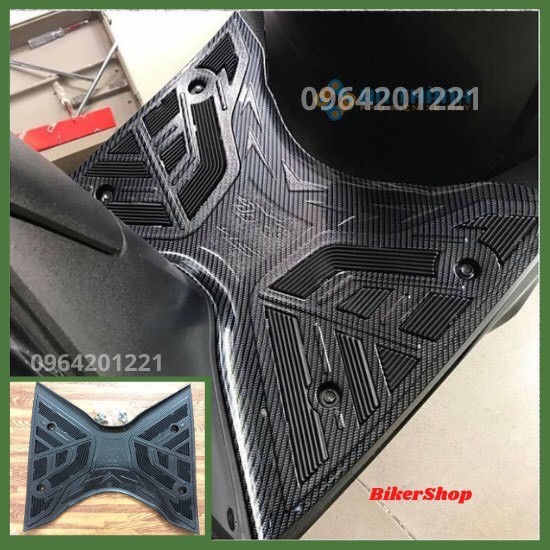 Thảm Để Chân SH 2020 Nhựa Sơn Cacbon và Cao Su Cao Cấp