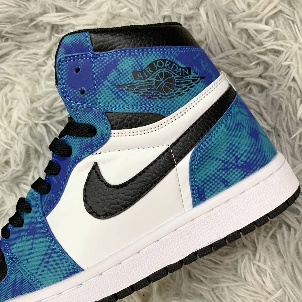 Giày Thể Thao, Giày Sneaker JD1 Xanh Loang Cổ Cao Nam Nữ | BigBuy360 - bigbuy360.vn