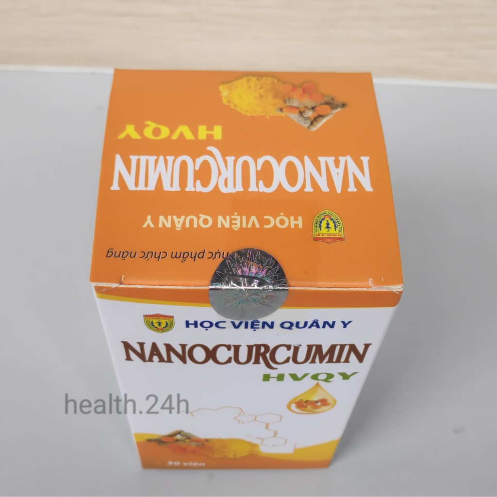 Viên Uống Nano Curcumin Học Viện Quân Y