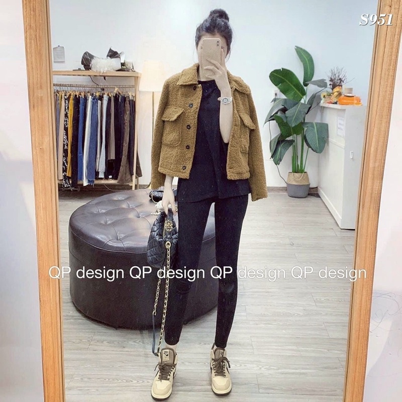 Áo khoác mùa đông lông cừu