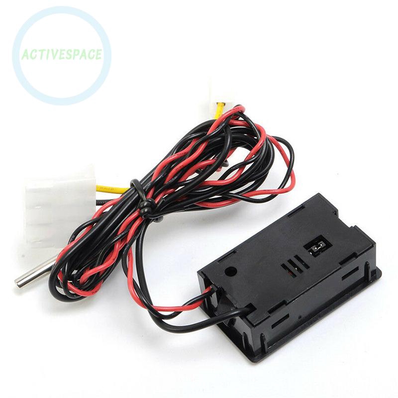Đồng hồ hiển thị nhiệt độ xe máy 9-12v 4.8cm*2.8cm*1.7cm kháng nước