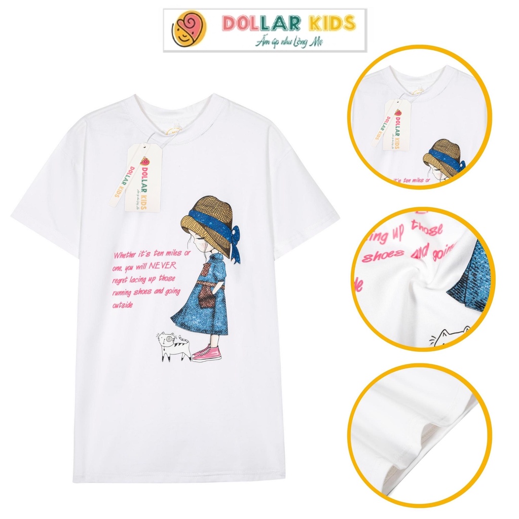 Đầm Cho Bé Gái Dollarkids 100%Cotton Từ 10Kg Đến 46Kg