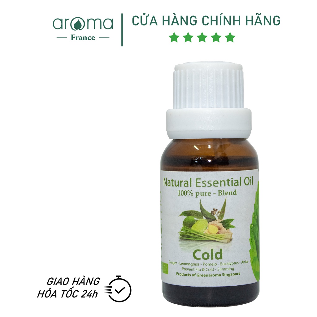 Tinh Dầu Aroma Sả Gừng - Cold Essential Oil 10ml