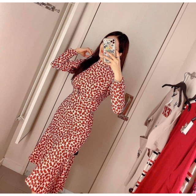 Váy h&m bi đỏ