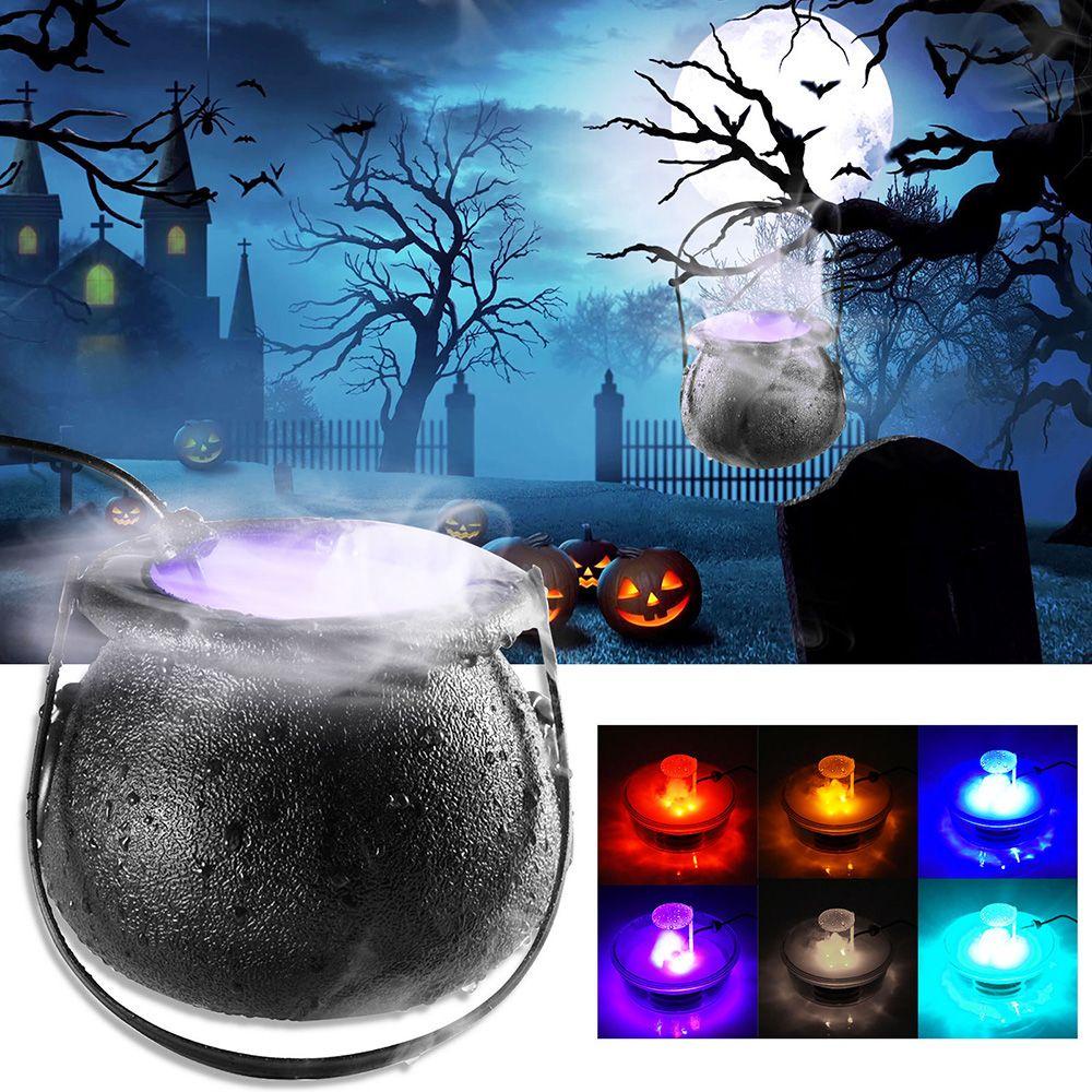Khói AUGUSTINE|Đài Phun Nước Bằng Hợp Kim Kẽm Làm Quà Tặng Phong Cách Phù Thủy|Phụ Kiện Trang Trí Halloween Độc Đáo Sáng Tạo