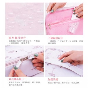 Travel cosmetic handbag business travel portable small ladies toiletry bag