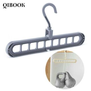 Móc treo quần áo đa năng 9 lỗ