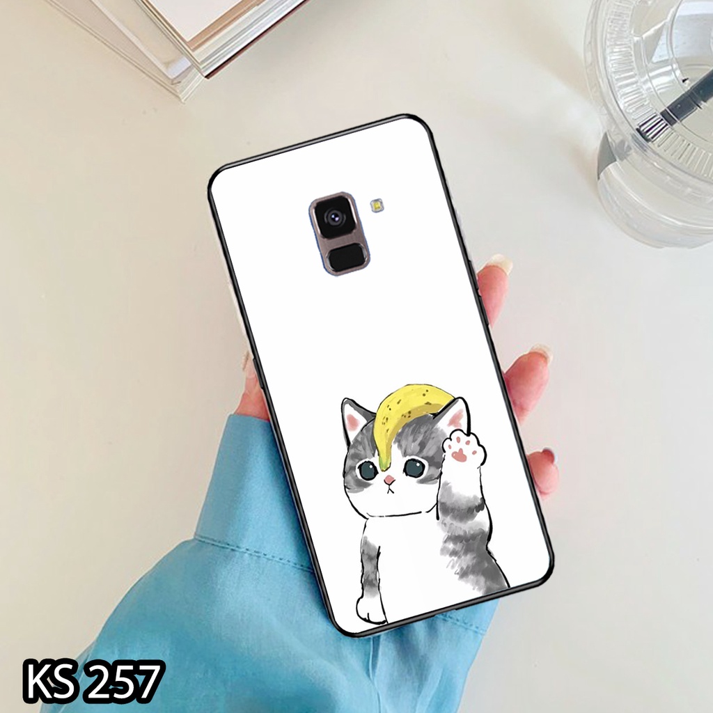 Ốp lưng Samsung A6-2018/A6 Plus/A8-2018/A8 Plus in hình Mèo con_KINGSTORE.HN_Ốp SS A6/A6 Plus /A8 /A8 Plus