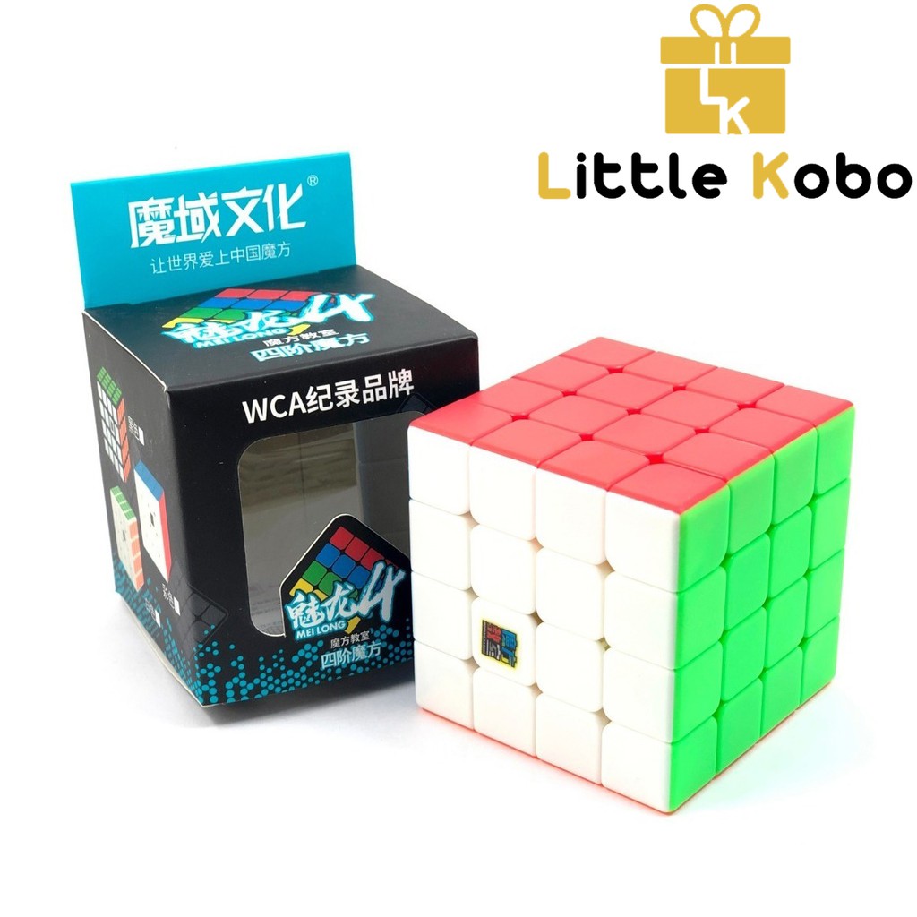 Rubik 4×4 Stickerless MoYu MeiLong MFJS Rubik 4 Tầng