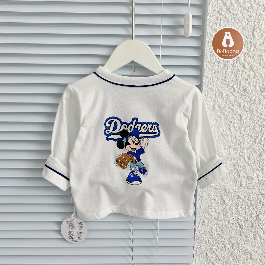 _Bộ cotton cadigan quần giả jean cho bé 9 đến 23kg