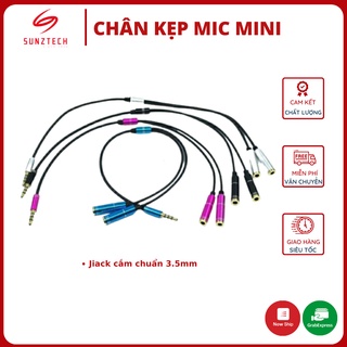 Dây chia 3.5mm từ 1 ra 2 đầu tai nghe hoặc loa loại tốt