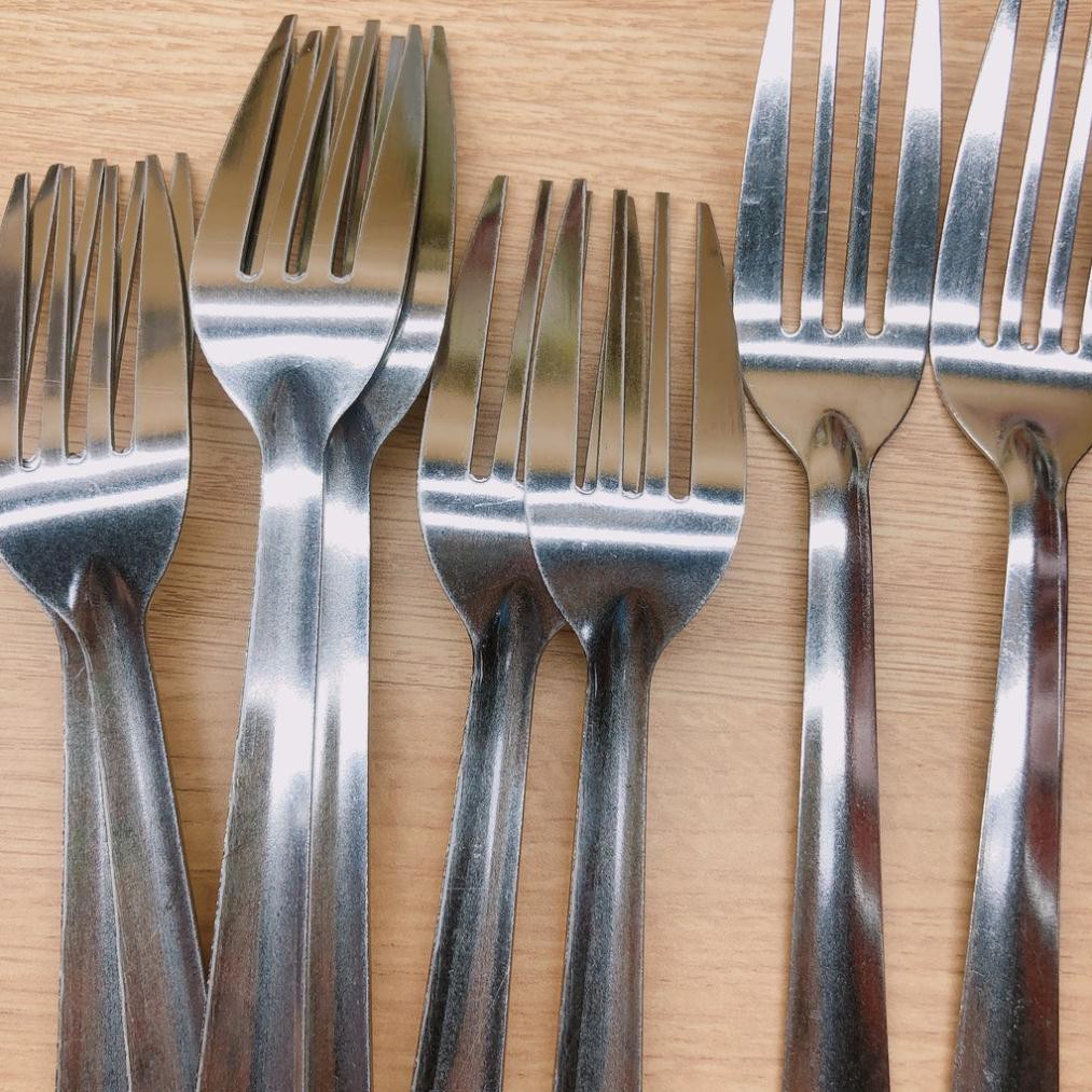 Nĩa ăn cơm inox 201 - 18cm