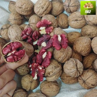 500g quả óc chó đỏ mỹ sống nhân đẹp .