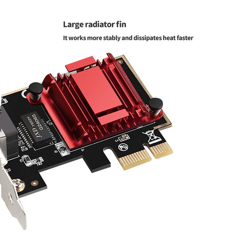 Card Mạng Pcie Express 1000mbps Gigabit Ethernet Rj45 Lan Card Pcie Dành Cho Máy Tính | BigBuy360 - bigbuy360.vn