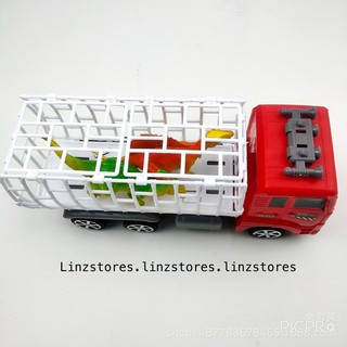 Xe chở thú gồm 2 con cho bé