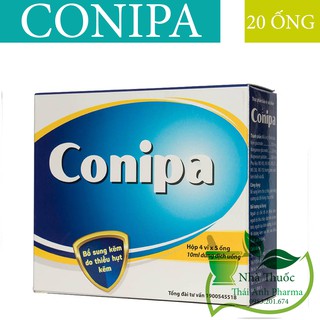 Siro Bổ Sung Kẽm Conipa Của TW1 hộp 20 Ống