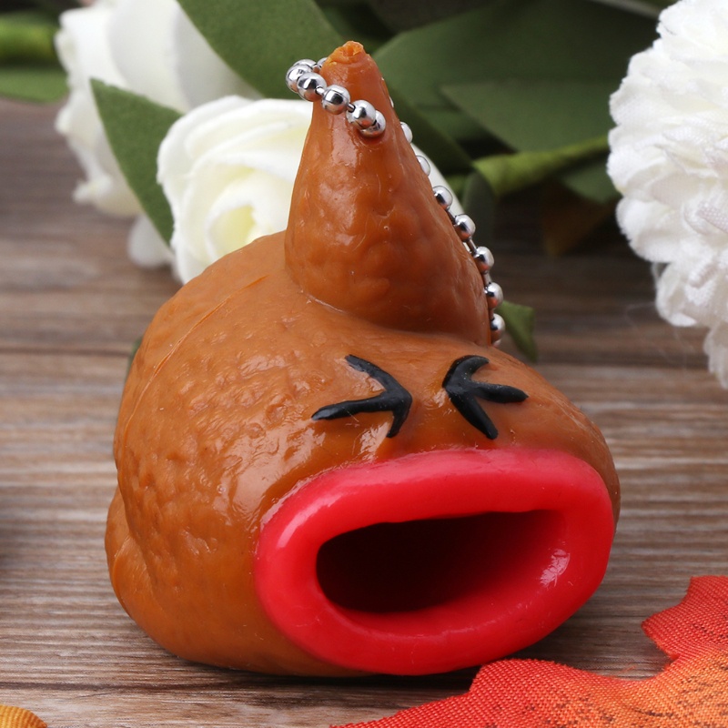 Wmmb Poo Móc Khóa Biểu Tượng Cảm Xúc Vui Nhộn Mới Lạ