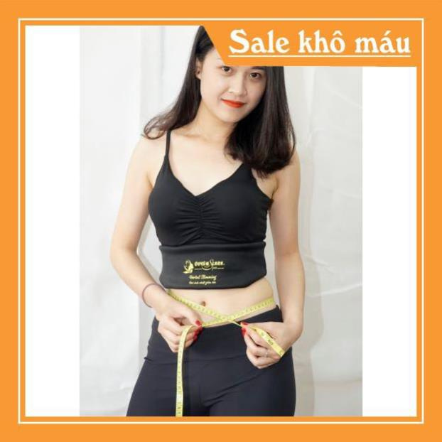 Free ship [Quyên Lara] Đai nịt bụng giảm mỡ, sinh nhiệt giảm béo Quyên Lara