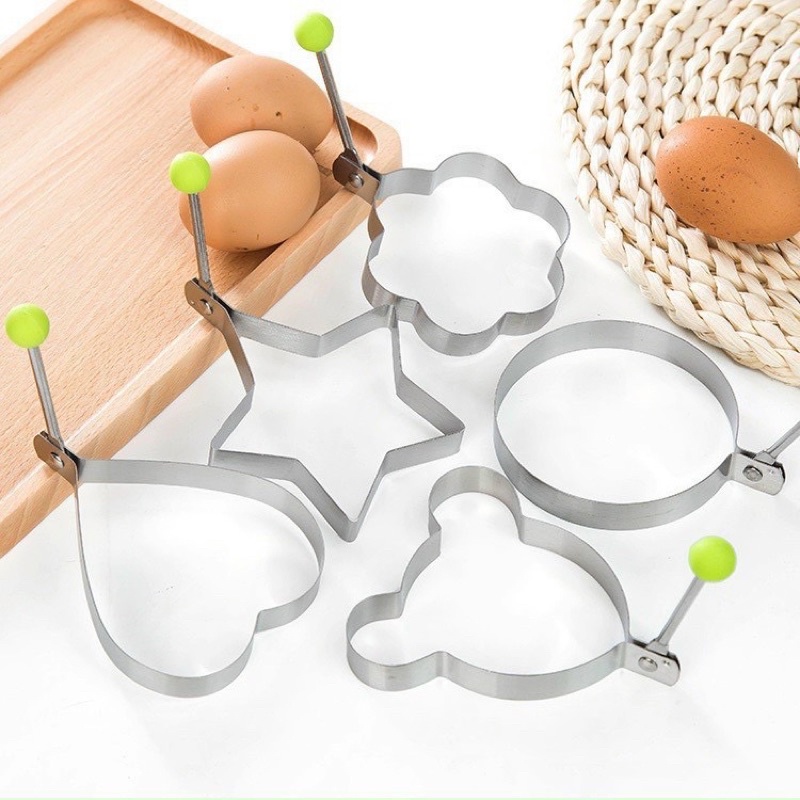 Khuôn Tạo Hình Làm Bánh, Rán Trứng Inox
