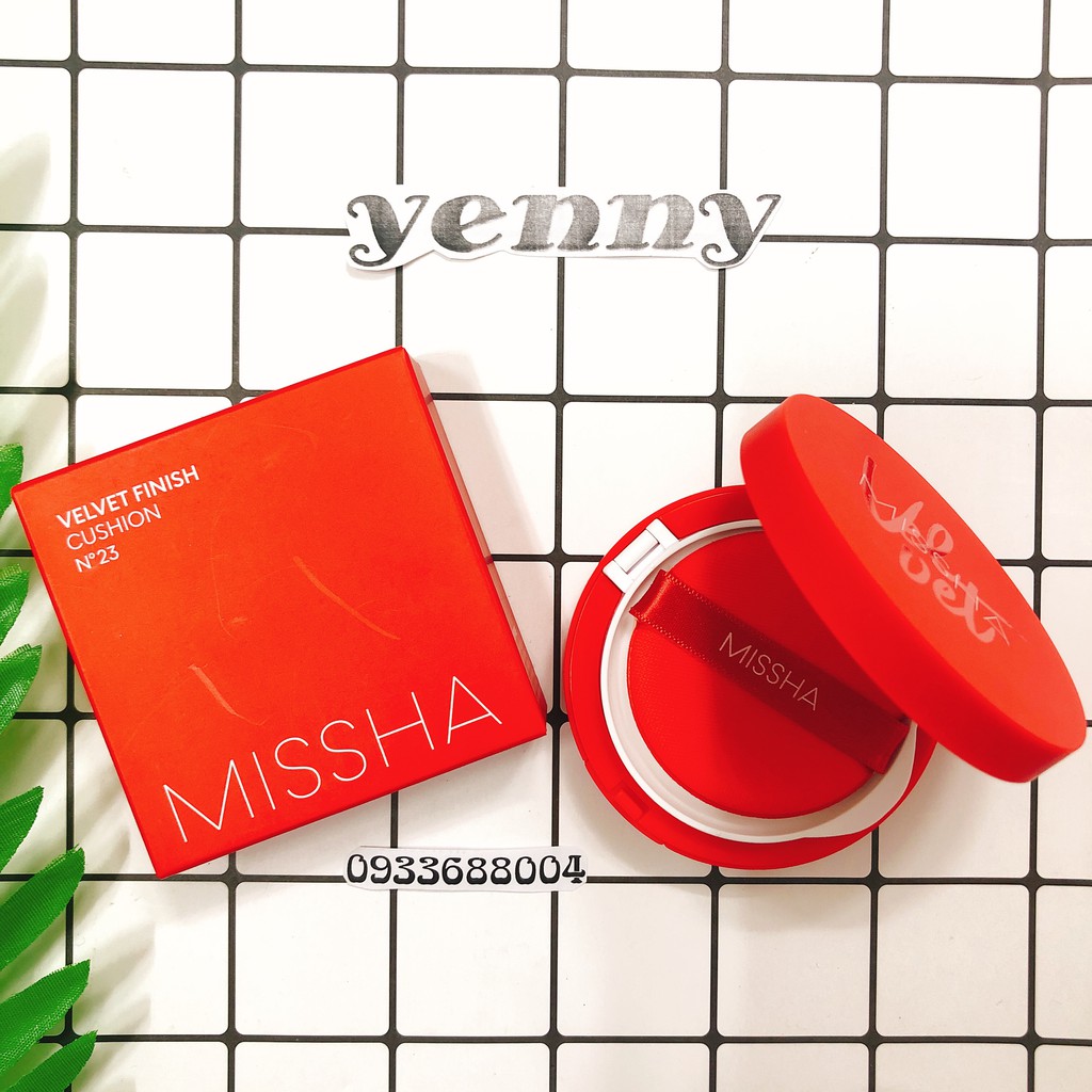 Phấn Nước Che Phủ Hoàn Hảo Missha Velvet Finish Cushion SPF50+ PA+++