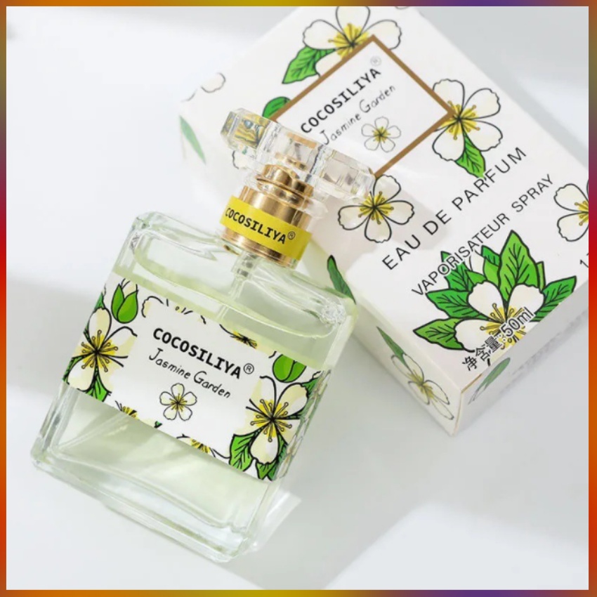 Nước Hoa Hương Jasmine Garden 50ml/Chai Mùi Hoa Nhài Dịu Nhẹ