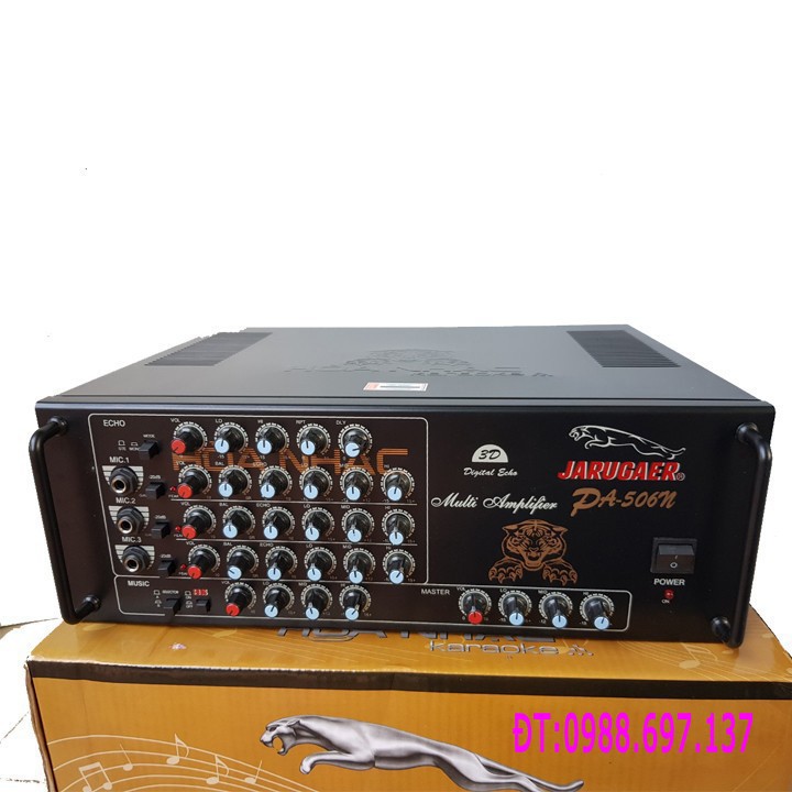 Ampli Jarugaer PA-506N Hòa Nhạc - 12 sò 1080W - hàng Việt Nam