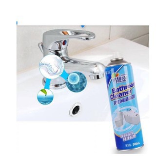 Bình Xịt Tẩy Rửa Nhà Tắm Bathroom Cleaner Đa Năng, Chai xịt tạo bọt 500ml tẩy sạch mọi vết bẩn trong nhà vệ sinh