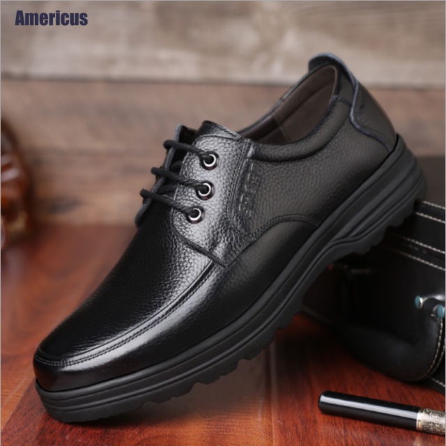 Giày Da Nam Trung Niên Alyly Đẹp Buộc Dây - Thời Trang Lịch Thiệp Và Phong Cách