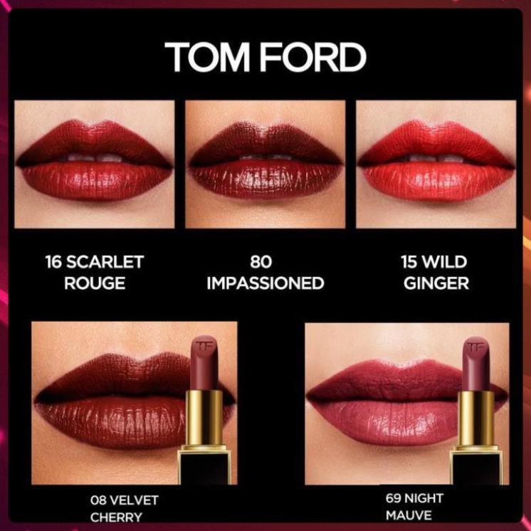 Son Tom Ford cao cấp ( HOT TREND 2020 ) CHUẨN AUTH 100% ĐỦ BILL, BAO CHECK MÃ VẠCH- CHECK CODE (SẴN 7 MÀU HÓT NHẤT)