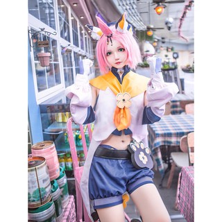 Set cosplay Diona Genshin Impact