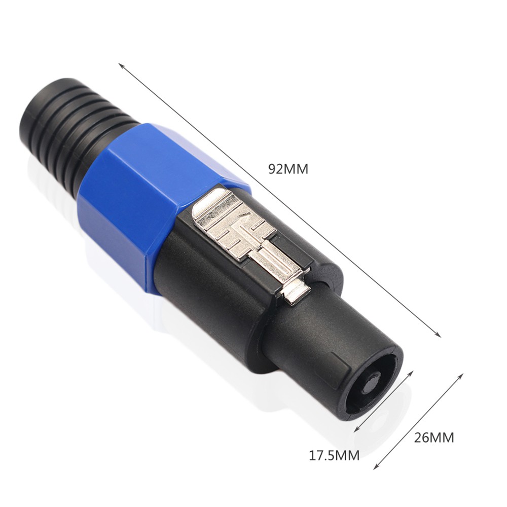 Đầu nối NL4FC XLR 4 Pin MIC Giắc Cho Cáp Tai Nghe