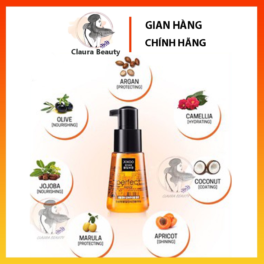 Tinh Dầu Dưỡng Tóc Uốn, Dưỡng Tóc Khô Xơ, Tóc Nhuộm Jckoo Giúp Giữ Nếp, Tạo Nếp Tóc Mềm Mượt, Phục Hồi Hư Tổn, CLAURA