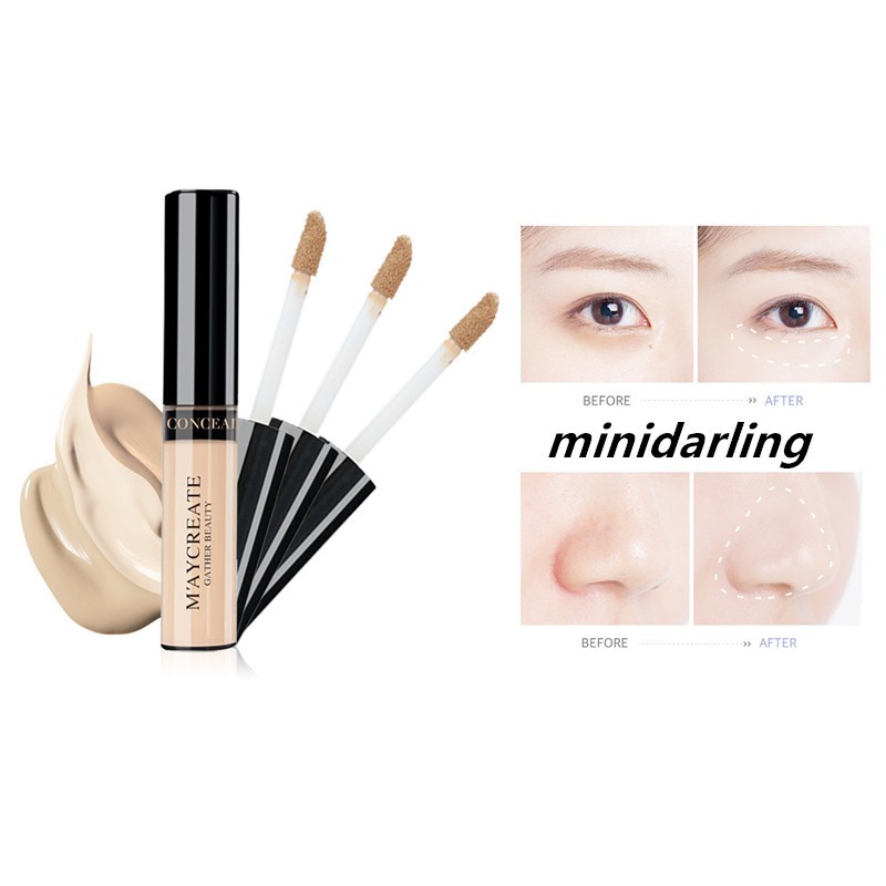 Bút kem che khuyết điểm Maycreate chống nước lâu trôi, Cây che khuyết điểm Maycreate Gather Beauty Concealer