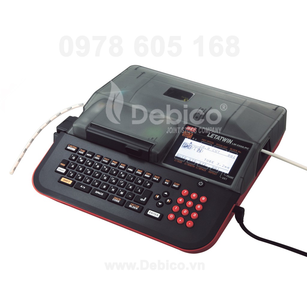 Máy in ống lồng đầu cốt LM-550A2/PC MAX Japan