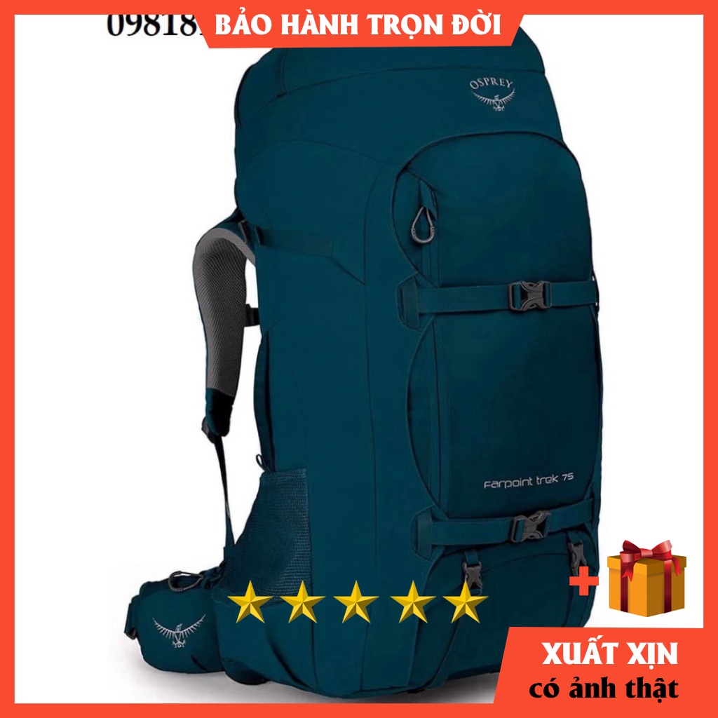 Balo trekking OS. Farpoint Trek 75 - balo du lịch - balo OS. [BẢO HÀNH TRỌN ĐỜI]