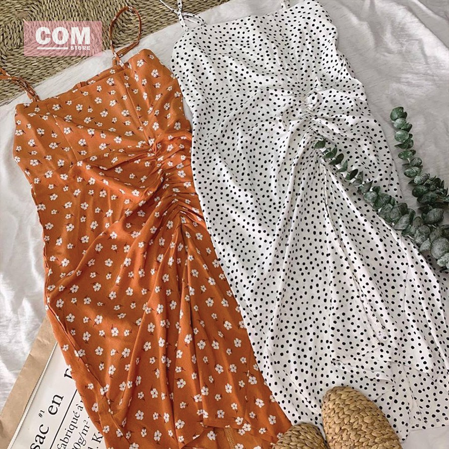 ĐẦM HOA 2s XẺ NHÚN. Hình thật chụp sàn | BigBuy360 - bigbuy360.vn