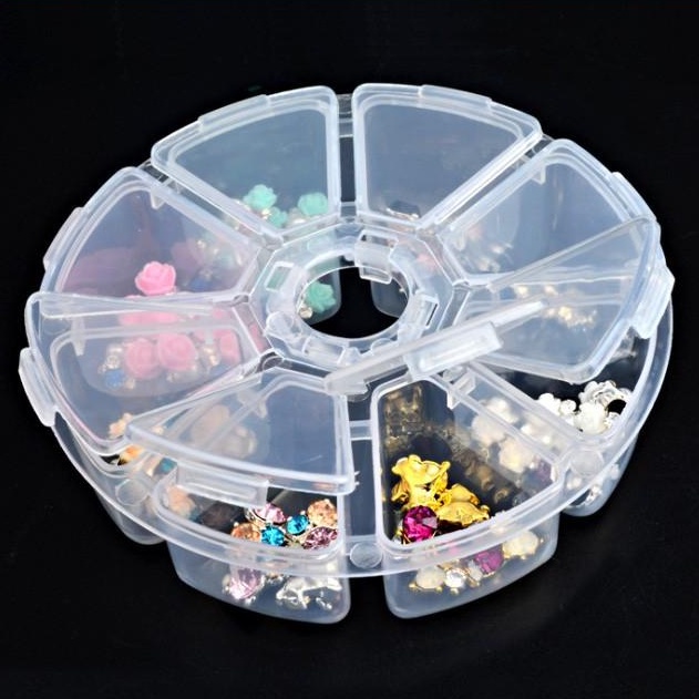 Hộp đựng đá hình hoa, 8 ngăn