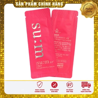 30 gói tinh chất chống lão hoá su:m37° fleur regenerative serum