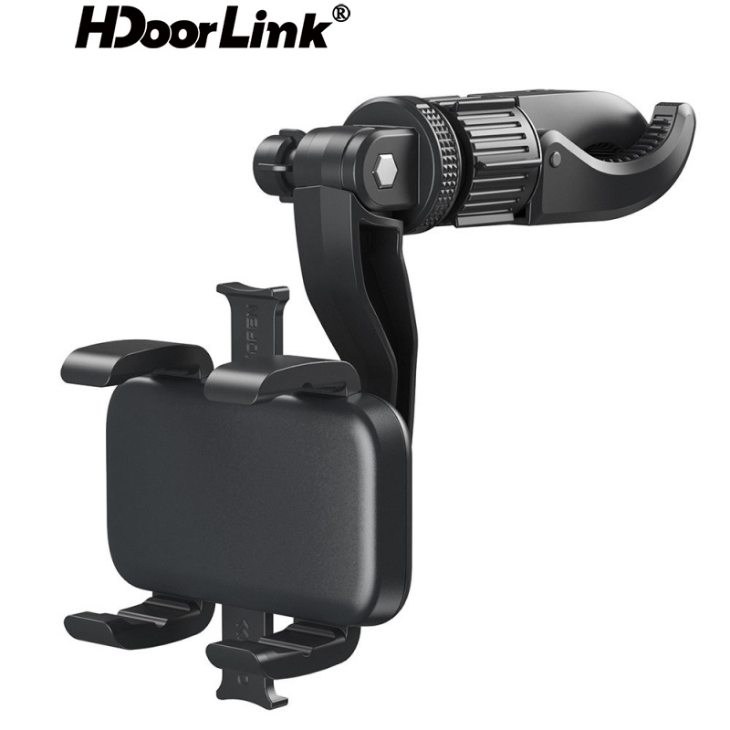 Giá đỡ điện thoại HdoorLink Samsung Xiaomi có thể xoay 360 độ gắn sau ghế xe hơi