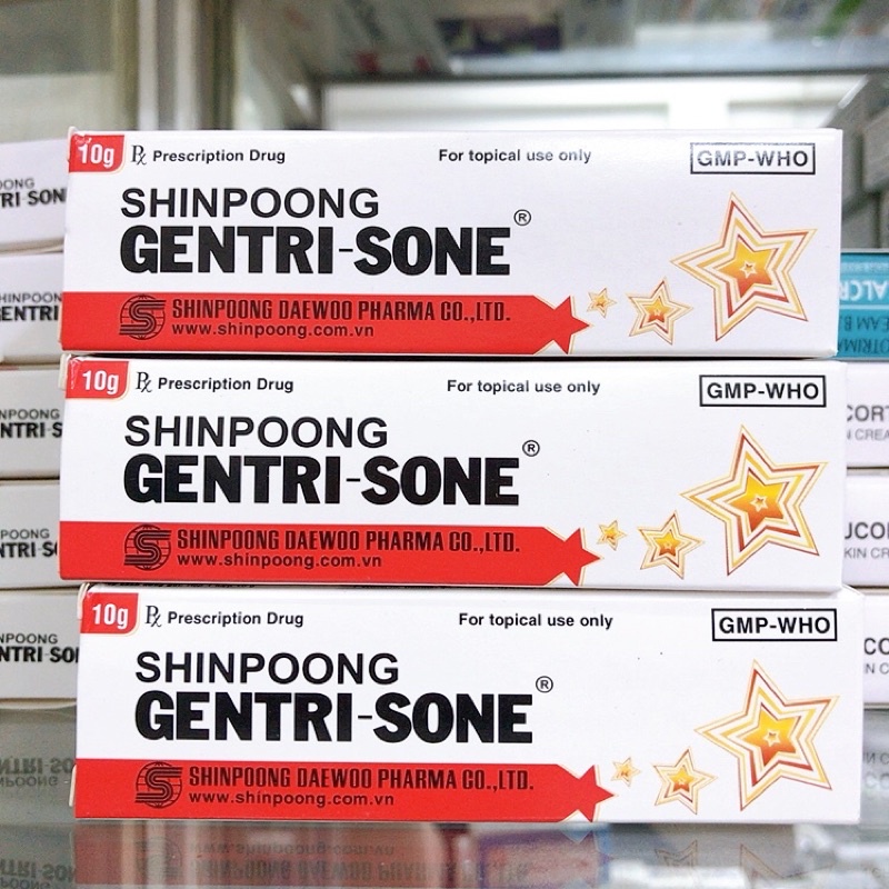 Tuýp bôi Gen-tri-sone Hàn quốc