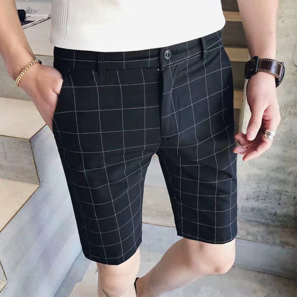 [Mã FASHIONXANH194 giảm 10K đơn 50K] Quần short nam quần tây short quần tây nam ngắn co giãn nhiều màu